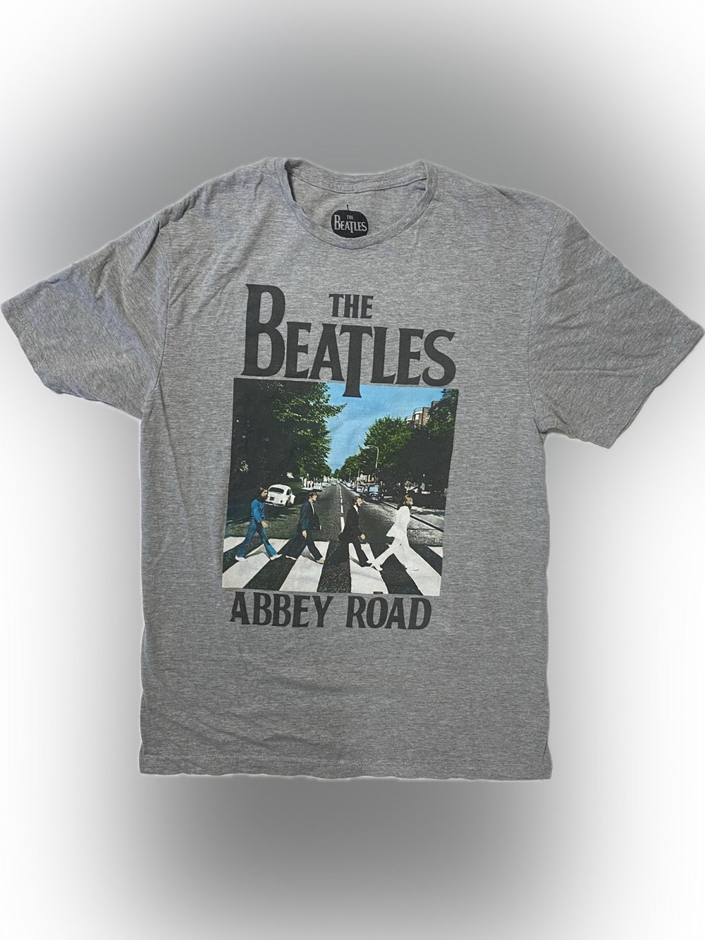 The Beatles Gray Abbey Road Graphic Tee